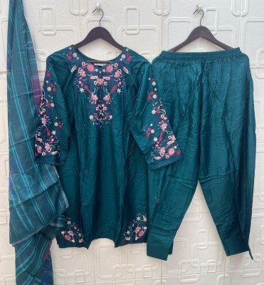 Elan Studio E 59 Readymade Gajji Silk Heavy Farsi Salwar 3 Piece Set salwar kameez catalogs