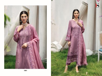 Elan lawn 25 2 by Deepsy suits Pure Cotton heavy embroidered unstitched suit catalogue at affordable rate salwar kameez catalogs