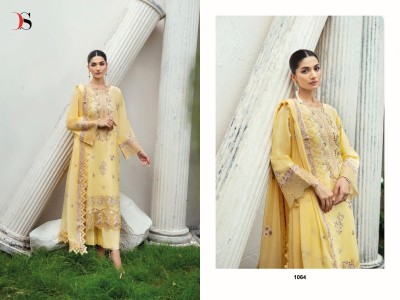 Elan lawn 25 2 by Deepsy suits Pure Cotton heavy embroidered unstitched suit catalogue at affordable rate salwar kameez catalogs