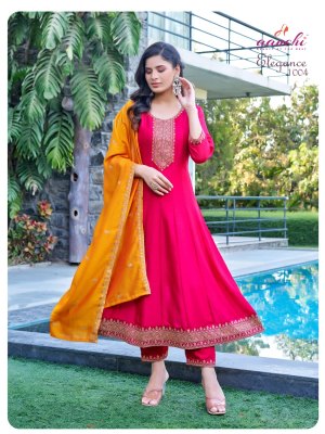 Elegance by Aanchi Vichitra Silk Super Quality readymade suit catalogue at affordable rate readymade suit catalogs