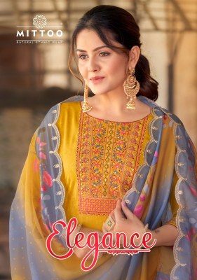 Elegance by mittoo reyon thread embroidered readymade suit catalogue at affordable rate Mittoo Kurti catalogue 