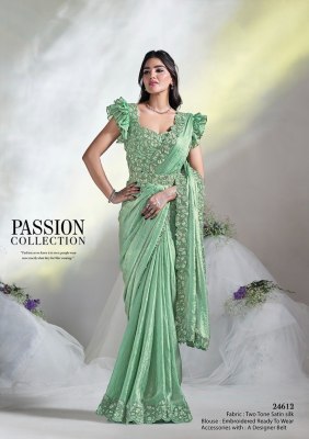Elegance of  Mohmanthan 24612 Aura exclusive ready to wear saree wholesaler Amavi
