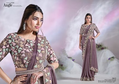 Elegance of  Mohmanthan 24613 Aura exclusive ready to wear saree wholesaler sarees catalogs