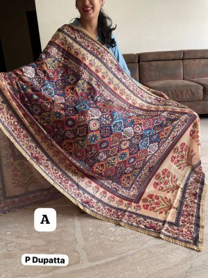 Elegant Pakistani Chinon Silk Dupatta with Hit Print  Mirror Work 4 Side Border Perfect for Any Ethnic Attire Wholesale dupatta