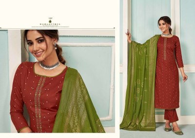 Elira Vol 1 by Vastu pure cotton printed embroidered readymade suit catalogue at affordable rate  readymade suit catalogs