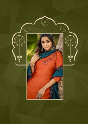 Elite by Mittoo Viscose Thread work kurti pant with dupatta catalogue at affordable price  readymade suit catalogs