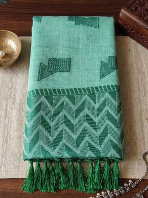 Ellie Linen Woven Resham Designer Saree with Unstitched Blouse sarees catalogs