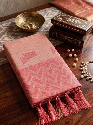 Ellie Linen Woven Resham Designer Saree with Unstitched Blouse sarees catalogs