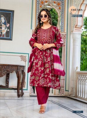 Erraha Amayra Vol 3 Umbrella Style suit heavy vetican cotton catalogue wholesale rate  kurti pant with dupatta Catalogs