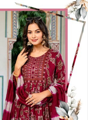 Erraha Amayra Vol 3 Umbrella Style suit heavy vetican cotton catalogue wholesale rate  kurti pant with dupatta Catalogs