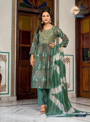 Erraha Amayra Vol 3 Umbrella Style suit heavy vetican cotton catalogue wholesale rate  kurti pant with dupatta Catalogs