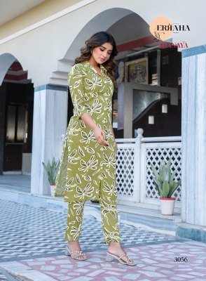 Erraha Shanaya Vol 4 Heavy Rayon Printed Long Co Ord Set for Women co ord set catalogs