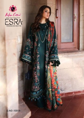 Esra vol 10 by Nafisha cotton Pure Soft Digital style unstitched suit catalogue at affordable rate dress material catalogs