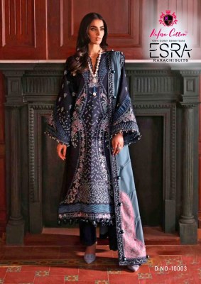 Esra vol 10 by Nafisha cotton Pure Soft Digital style unstitched suit catalogue at affordable rate dress material catalogs