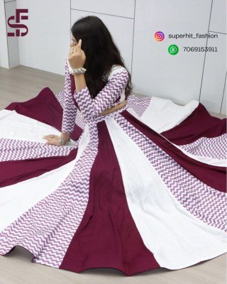 Ethnic Navratri Collection 8051 Wine And White Colour Pure Rayon Cotton Lehenga Set  Kali Work, Multi-Leriya, Real Mirror And Kaudi Handwork, Silver L lehenga choli