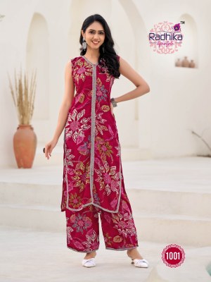 Evergreen vol by Radhika Life style Discharge reyon foil printed readymade suit catalogue at low rate readymade suit catalogs