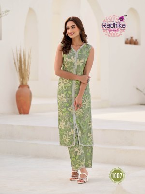 Evergreen vol by Radhika Life style Discharge reyon foil printed readymade suit catalogue at low rate readymade suit catalogs