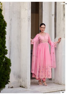 Eyana by PRM India Pure Designer handwork top bottom and dupatta collection in low rate readymade suit catalogs