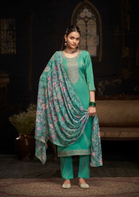 Fabia by Fourdots Premium Leo simar work dress material catalogue at affordable rate wholesale catalogs