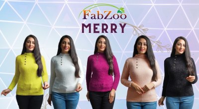 Fabzoo presents Merry premium collection woollen top wholesale  kurtis catalogs