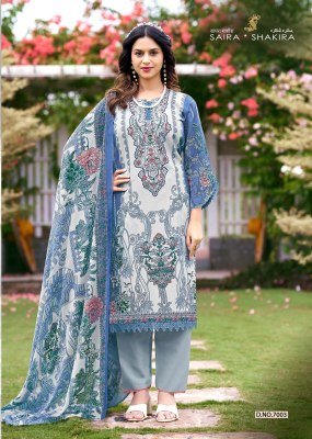 Falak International Saira Shakira Vol-7 Cotton Karachi Dress Material dress material catalogs