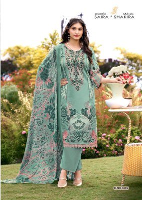 Falak International Saira Shakira Vol-7 Cotton Karachi Dress Material dress material catalogs