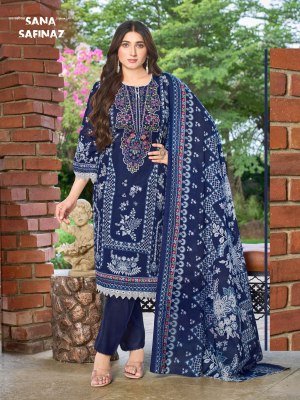 Falak International Sana Safina Vol 12 Karachi Cotton Dress Material Collection dress material catalogs