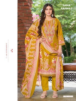 Falak International Sana Safina Vol 12 Karachi Cotton Dress Material Collection dress material catalogs