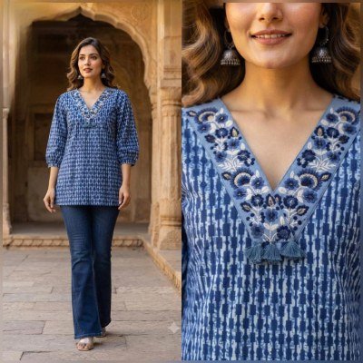 Fancy Cotton Top Collection for Women kurtis catalogs