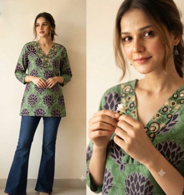 Fancy Cotton Top Collection for Women kurtis catalogs