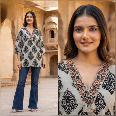 Fancy Cotton Top Collection for Women kurtis catalogs