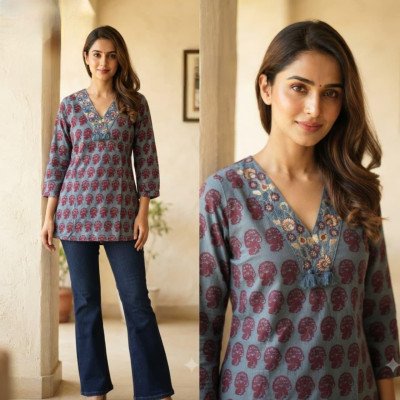Fancy Cotton Top Collection for Women kurtis catalogs