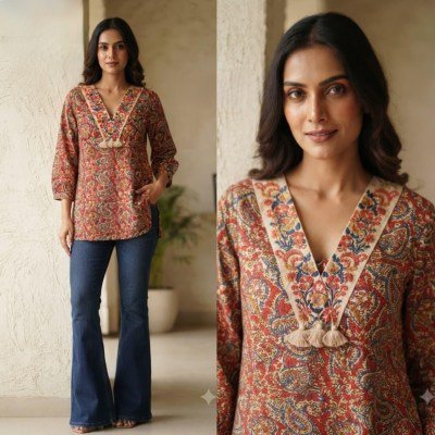 Fancy Cotton Top Collection for Women kurtis catalogs