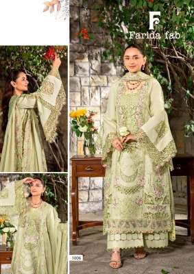 Farida Fab Mau Summary Lawn Cotton Kurti Pant Set with Malmal Dupatta (M–3XL) kurti pant with dupatta Catalogs