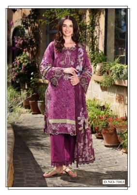Farida Fab Ramsha NX Heavy Lawn Print Dress Material dress material catalogs