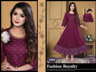 Fashion Talk by Green Daimond vol 1 pure reyon embroidered foil printed kurti catalogue at low rate kurtis catalogs