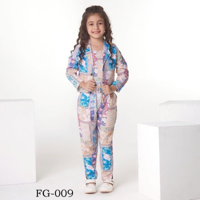 Fashion galleriya by Cute girls fancy printed cotton girls co ord set catalogue at low rate co ord set catalogs