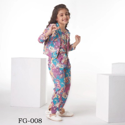 Fashion galleriya by Cute girls fancy printed cotton girls co ord set catalogue at low rate co ord set catalogs