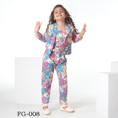 Fashion galleriya by Cute girls fancy printed cotton girls co ord set catalogue at low rate co ord set catalogs
