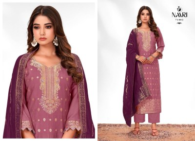 Ferari present Naari having pure viscose with muslin printed unstitched dress material catalogue at low rate salwar kameez catalogs