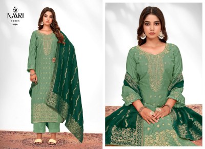 Ferari present Naari having pure viscose with muslin printed unstitched dress material catalogue at low rate salwar kameez catalogs