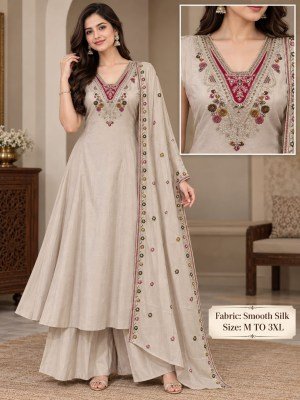 Festival 3-Piece Palazzo Set Soft Roman Fabric Collection Size wise Combo Set