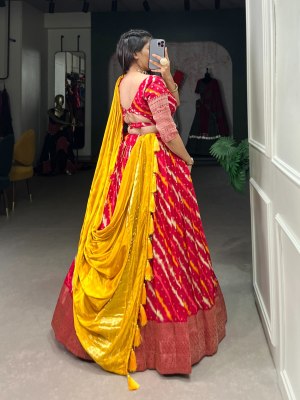  Festival Collection Printed Lehenga Choli Orange Colour Buy Single   lehenga choli