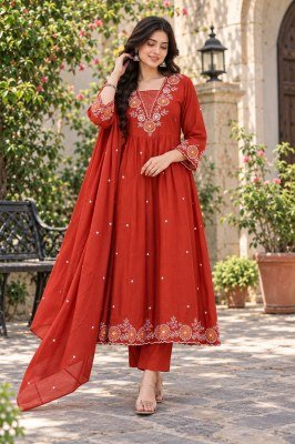 Festival Special Premium Cotton Mal Chanderi 3 Pcs Suit Set Size wise Combo Set