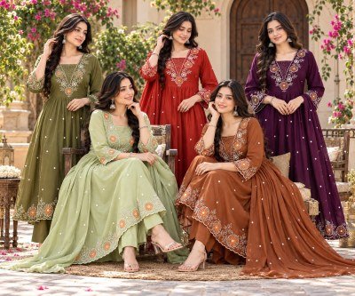 Festival Special Premium Cotton Mal Chanderi 3 Pcs Suit Set Size wise Combo Set