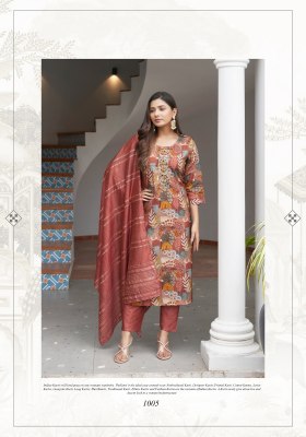 Festival vol 1 by Vaniska Straight chanderi printed kurti pant and dupatta catalogue at affordable rate  readymade suit catalogs