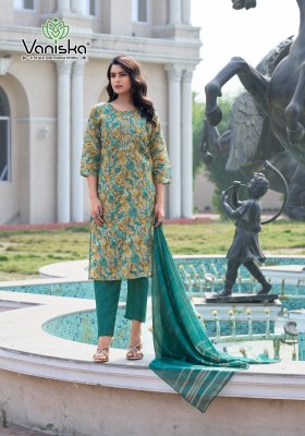 Festival vol 2 by Vaniska Modal Chanderi printed Top bottom with dupatta collection at low rate readymade suit catalogs