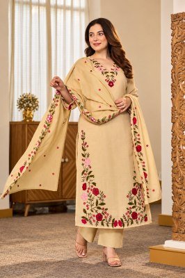Festive Special Premium Cotton GRP Taj 3-Piece Suit Combo Set Size wise Combo Set
