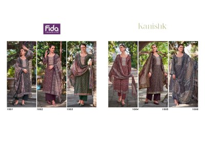 Fida by Kanishk digital karachi cotton unstitched salwar suit catalogue at affordable rate salwar kameez catalogs