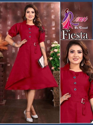Fiesta By Reenx brand western top with belt at wholsale rate western wear catalogs